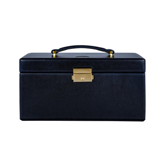 Blaue Schmuckschatulle aus Leder - BELOVED - alaabouch.de
