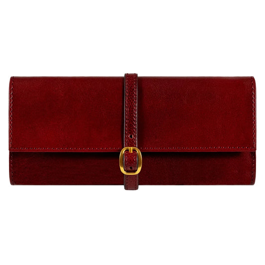 Rotes Schmucketui aus Leder - MADAME BOVARY - alaabouch.de