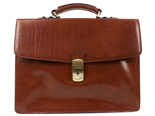 Amber Leder Aktentasche - ARTHUR - alaabouch.de